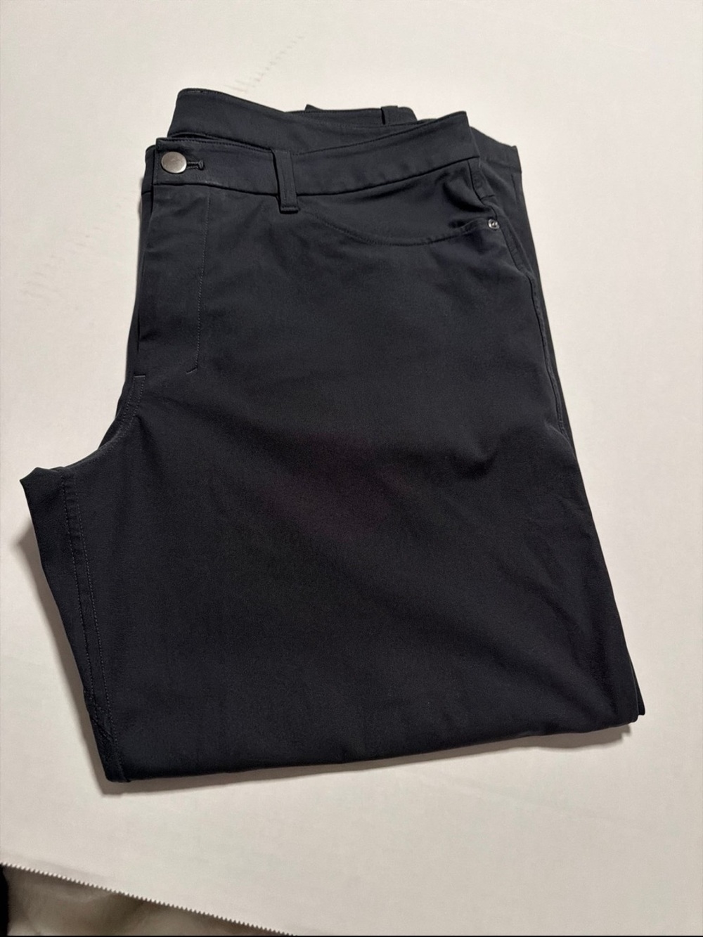 lululemon athletica Men's Black Stretch Pants